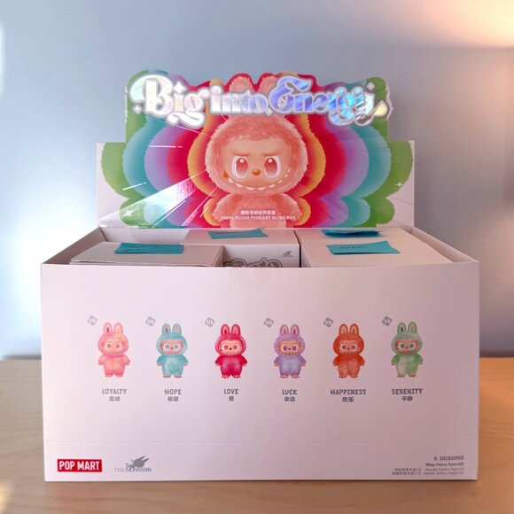 💜 Authentic - POP MART Labubu Monsters Big into Energy New Sealed Box - Picture 1 of 11
